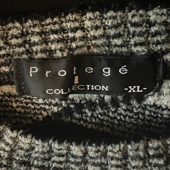 Protege Collection Textured Coogi Style Striped Sweater Mens XL - Picture 4 of 5